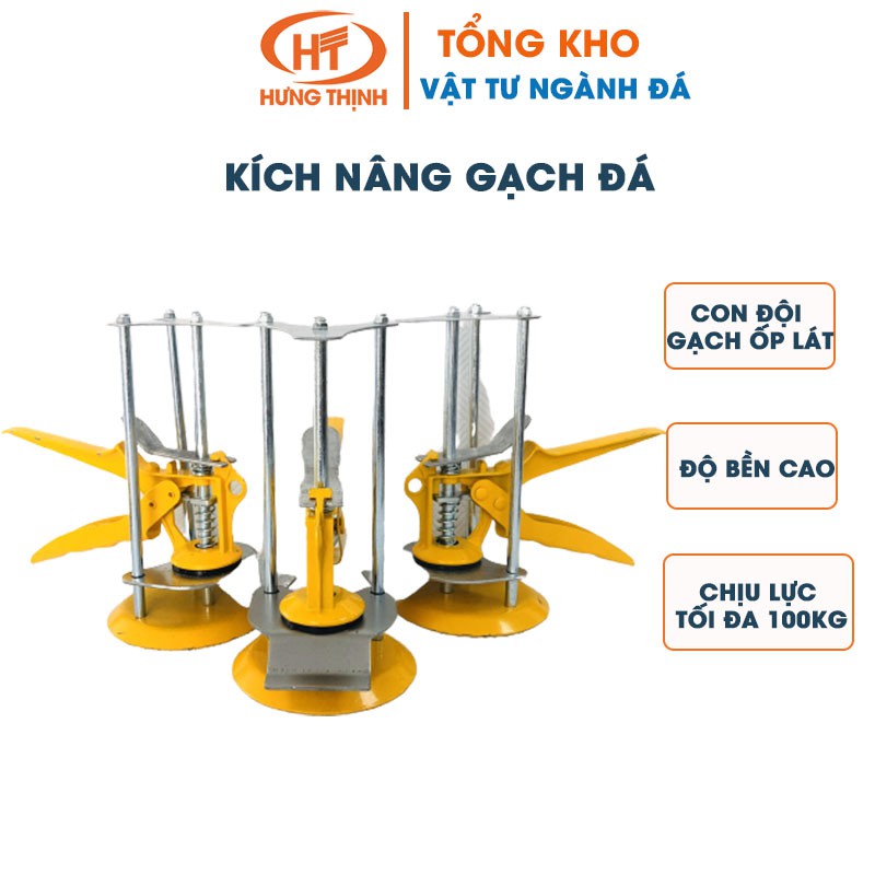 Kích nâng gạch đá- Con đội gạch ốp lát- Con đội lấy cos gạch - Chịu lực tối đa 100kg