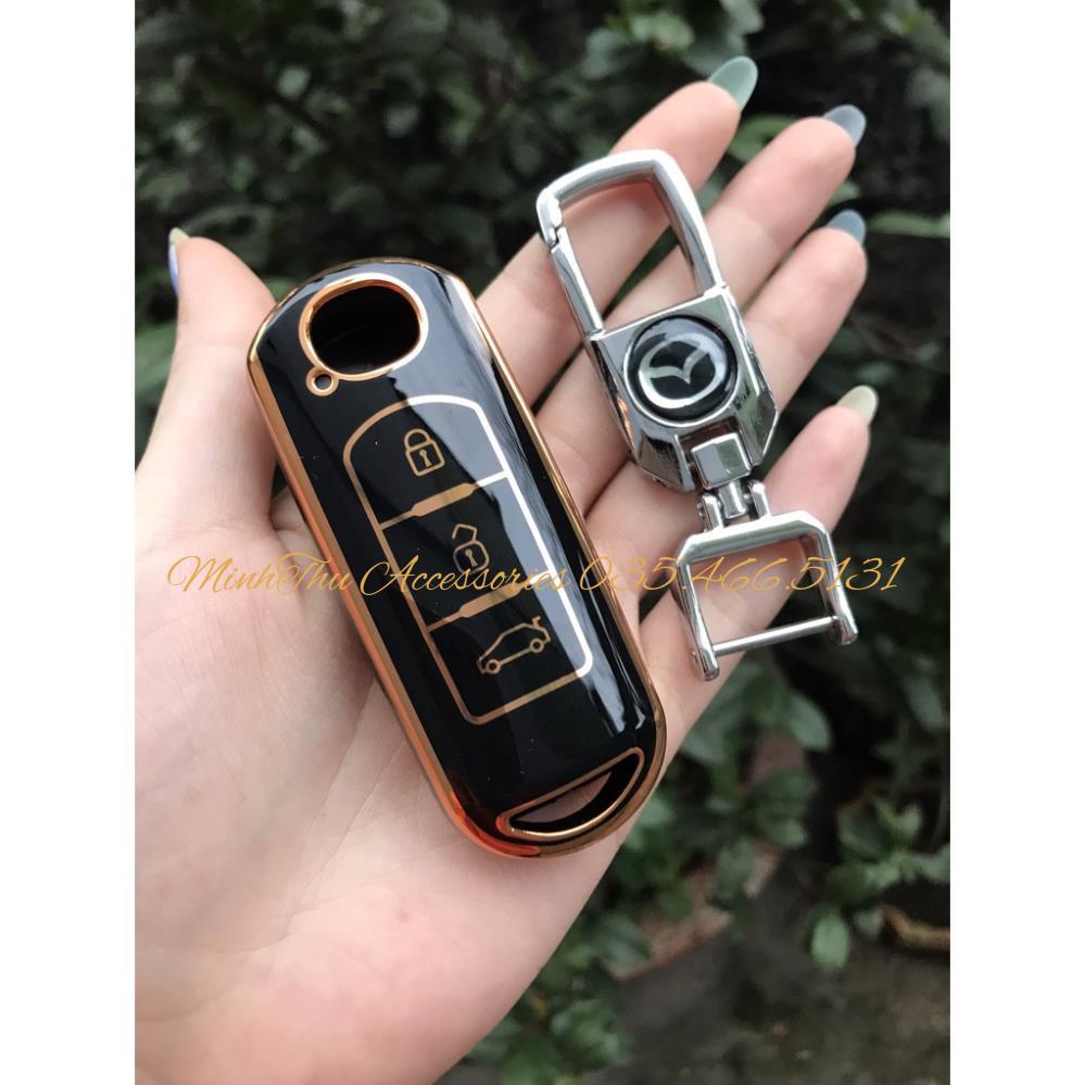 Ốp Bảo Vệ Chìa Khóa Xe Mazda 3, CX5, Mazda 6,...Bằng TPU Cao Cấp