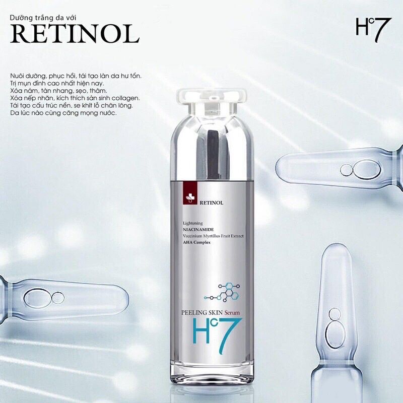 RETINOL Hc7 tinh chất làm đẹp da của mỹ phẩm Huyền Cò
