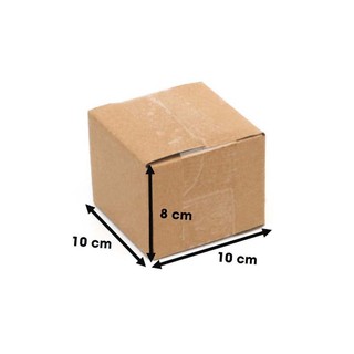 Thùng carton đóng hàng size 10 x 10 x 8 cm / cacton 3 lớp sóng B