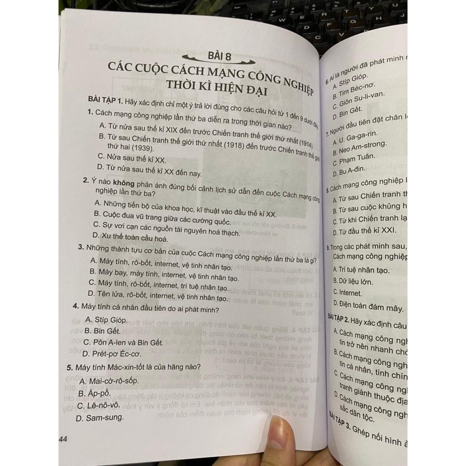 Sách - Bài tập lịch sử 10 ( Kết nối ) + Bán kèm 1 tẩy chì