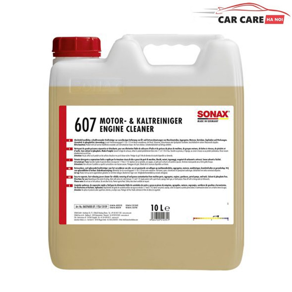 Nước Rửa Khoang Máy Động Cơ Ô Tô Sonax Engine Cold Cleaner 10 Lít