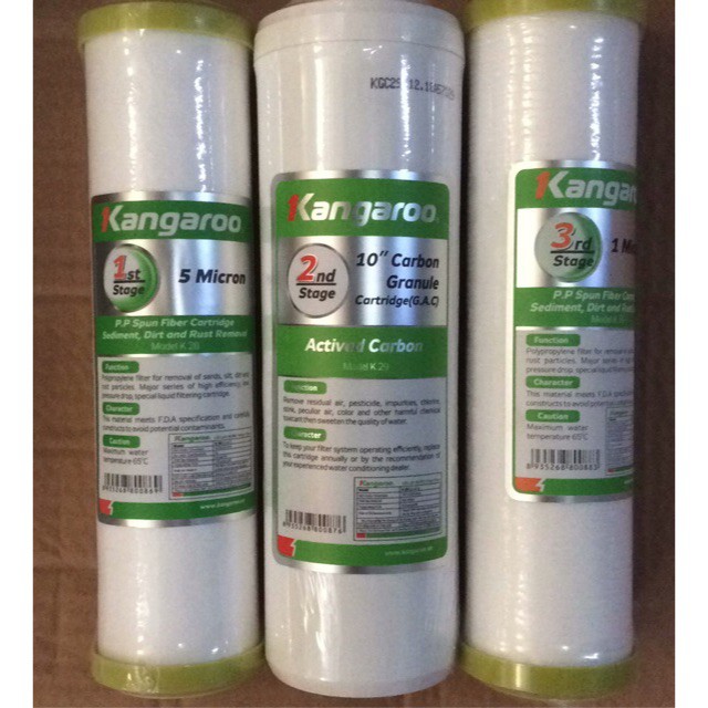 BỘ LÕI LỌC KANGAROO K28,K29,K28-1 SẴN HÀNG