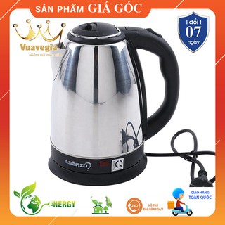 Bình đun siêu tốc 1.8l asanzo sk-1800 hàng chính hãng