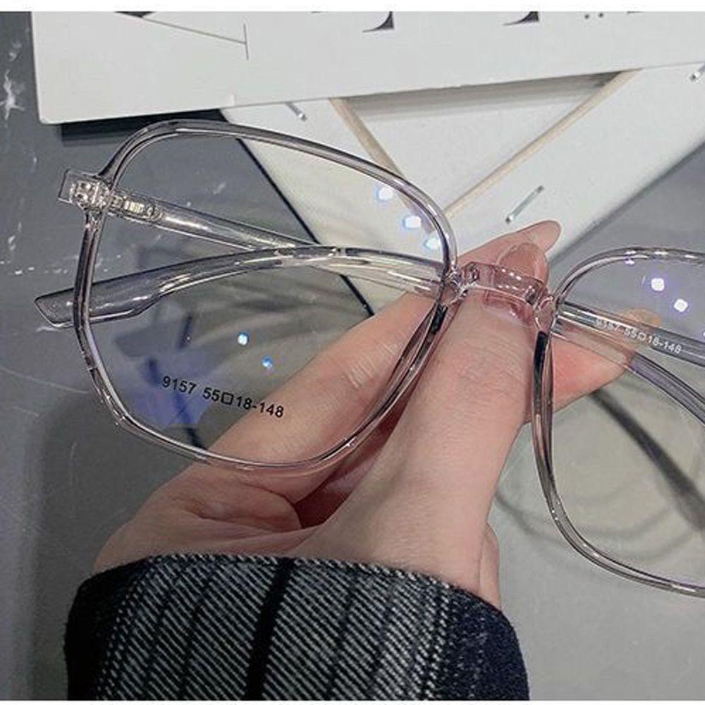 Mắt Kính Gọng Trong Suốt Đơn Giản Phong Cách Hàn Quốc Dành Cho Nữ