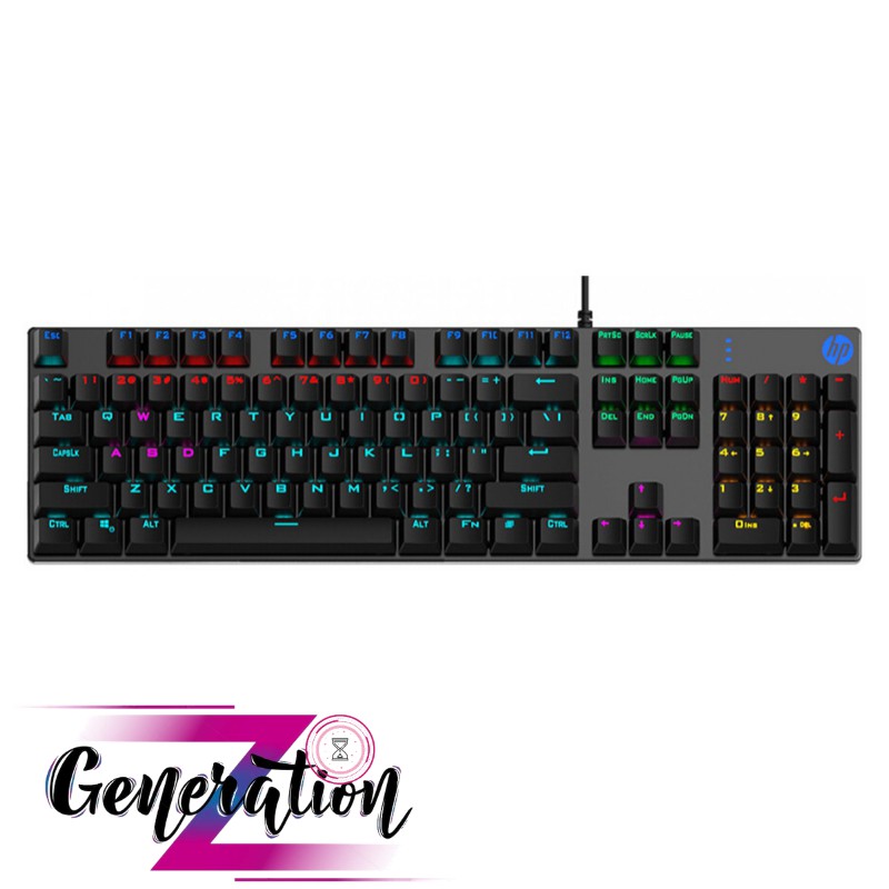 BÀN PHÍM CƠ LEB RGB HP GK400F - KEYBOARD LED RGB HP GK400F