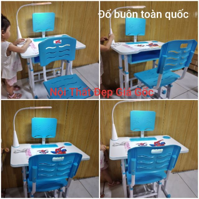 [Sẵn hàng] BÀN HỌC SINH diều chỉnh độ cao kèm đèn chống cận | BigBuy360 - bigbuy360.vn