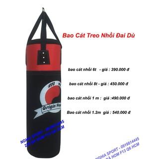 Bao cát đã nhồi hoàn thiện 1M da cao cấp bền đẹp có bảo hành
