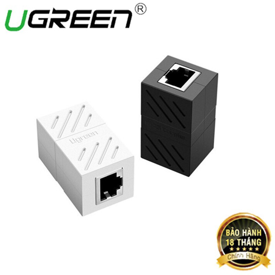 Đầu nối mạng Ugreen 20311 chuẩn Cat6 10Gbps màu trắng chính hãng - HapuStore