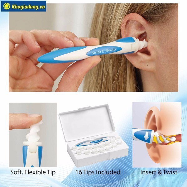 Dụng cụ lấy ráy tai thông minh Smart Swab - TR2944 - BX1912