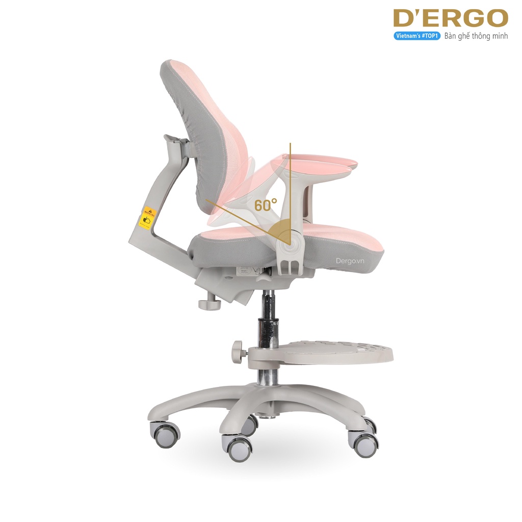 Ghế Ngồi Học Chống Gù iSmart G01H (High Chair Version)