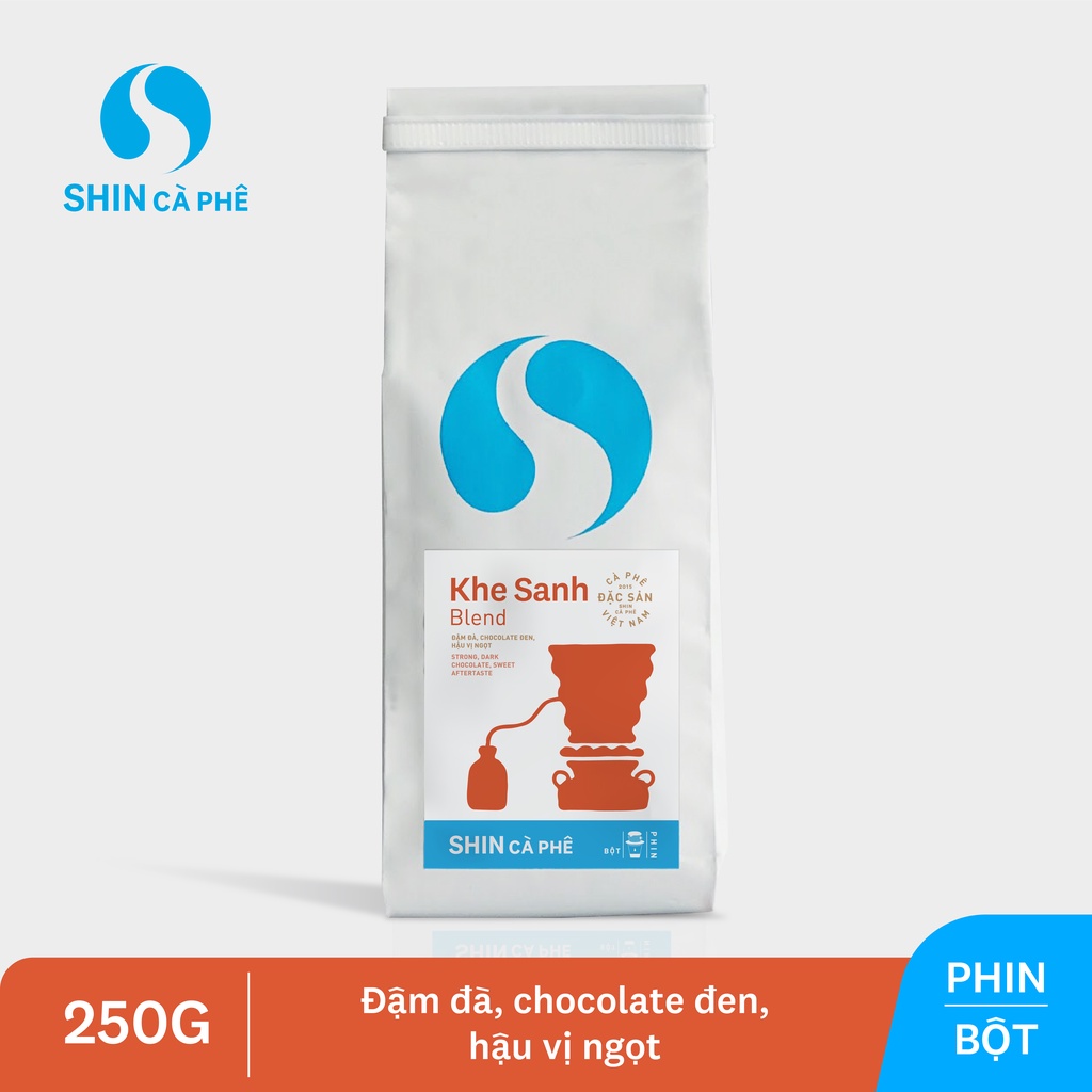 Cà Phê Đặc Sản Pha Phin SHIN Cà Phê - Khe Sanh Blend