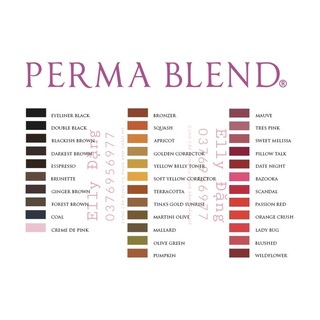Mực Phun Xăm Thẩm Mỹ Perma Blend
