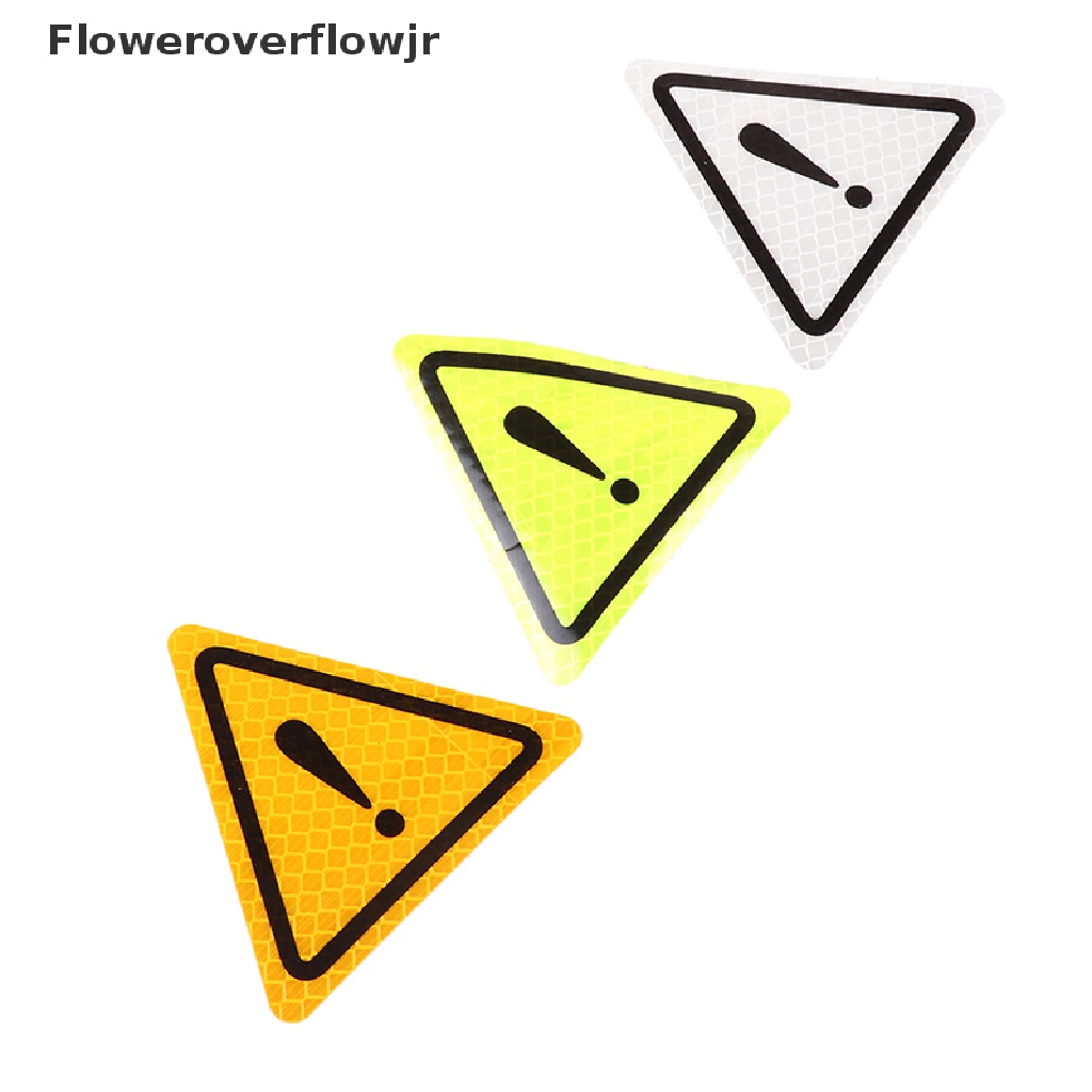 Miếng dán phản quang cảnh báo an toàn hình tam giác cho đuôi xe hơi