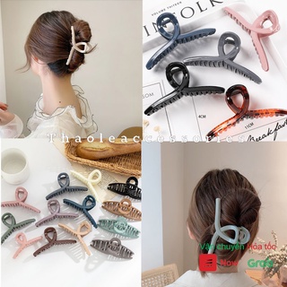 Kẹp tóc càng cua nhiều màu phong cách Hàn Quốc