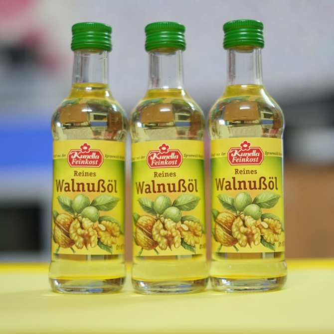 Dầu óc chó Đức cho bé an dặm 100ml - Date 10.2024