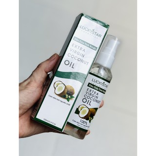 [HCM] Dầu dừa nguyên chất Luckystar 100ml