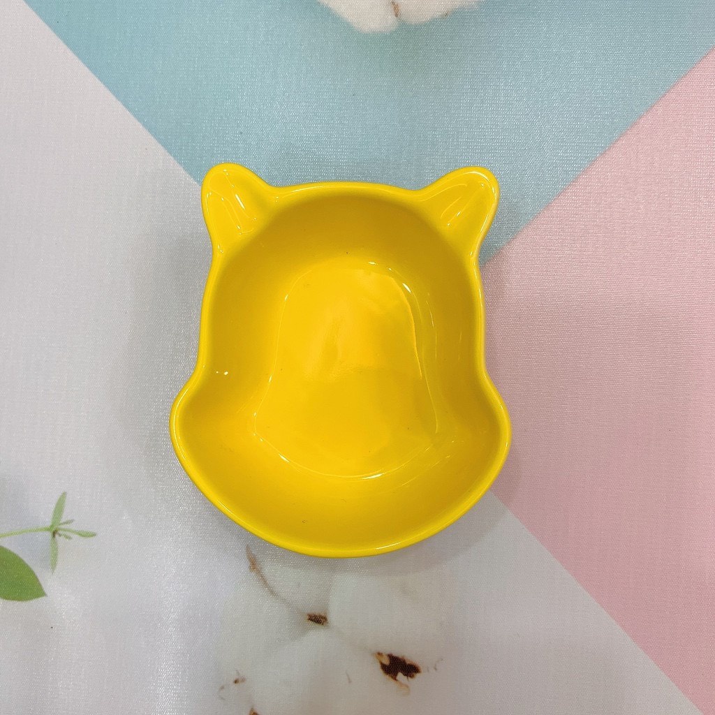 Chén Bát Sứ Ăn Dặm Hình Gấu Cho Bé - Ăn dặm kiểu Nhật