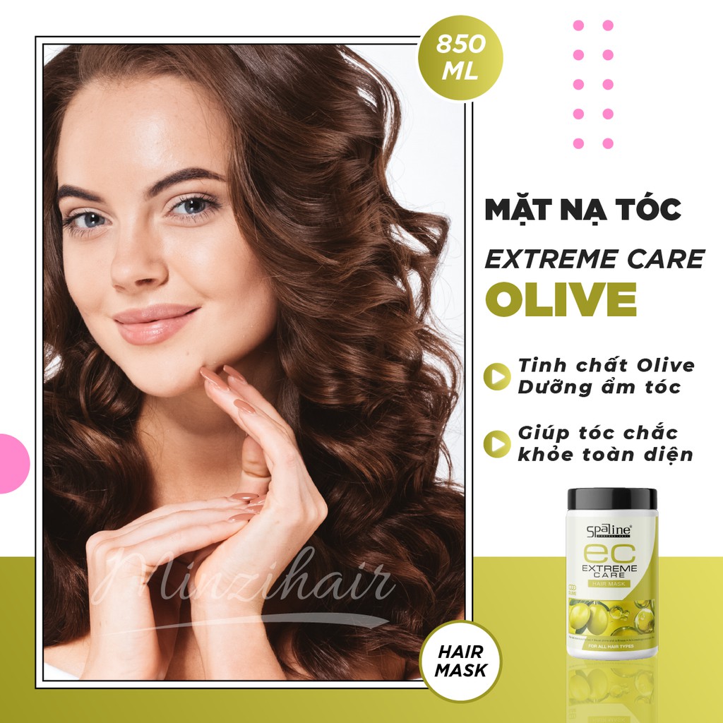 Mặt Nạ Dưỡng Tóc Extreme Care Hair Mask OLIVE (850ML) - Minzihair HCM