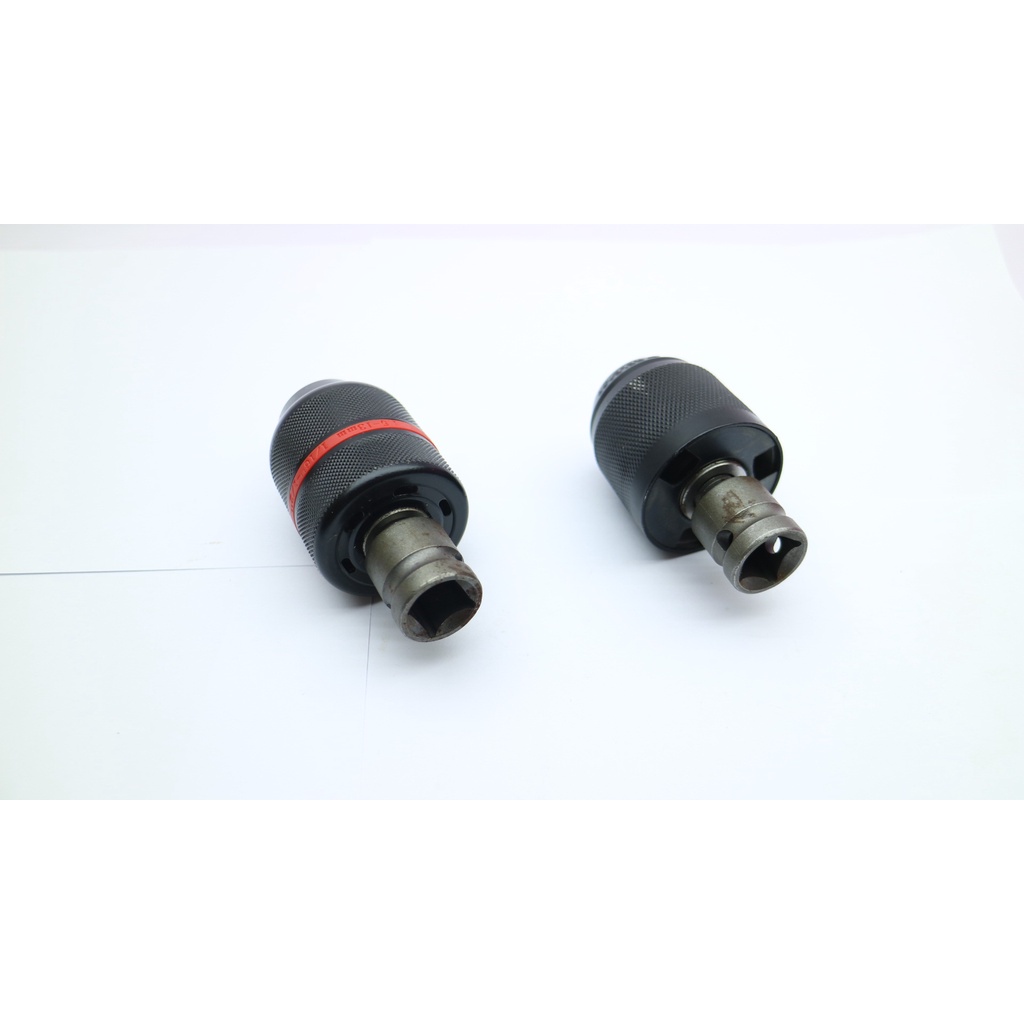 Đầu Kẹp Mang Ranh Mũi Khoan Auto Lock 13mm bằng kim loại kèm đầu chuyển máy siết bulong