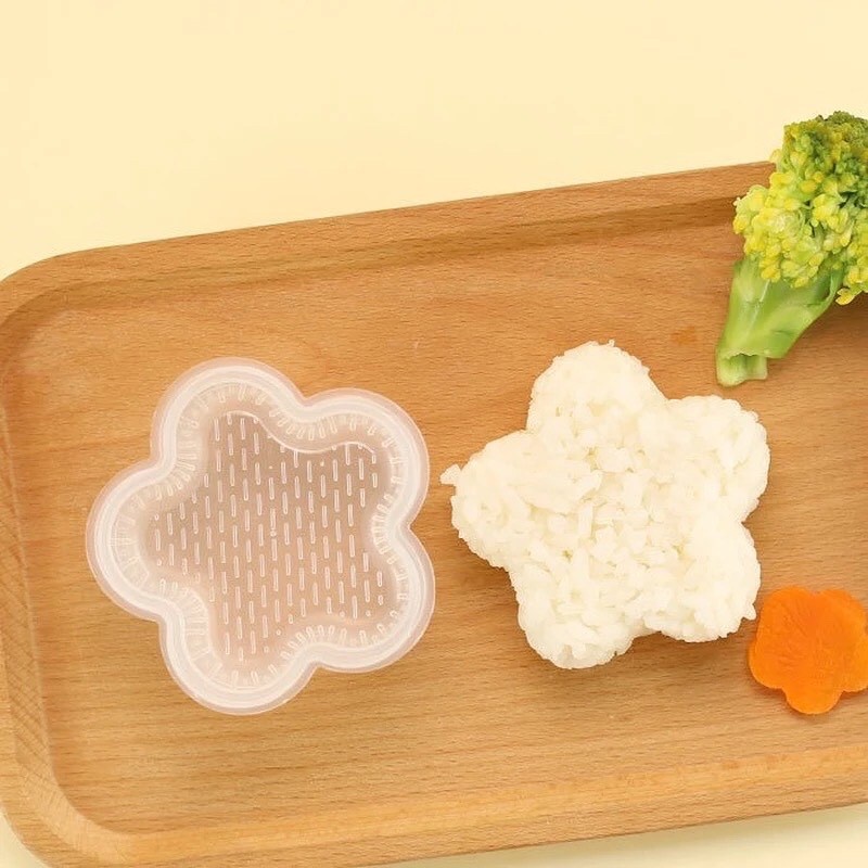 khuôn cơm cho bé, khuôn tạo hình cơm cho bé chất liệu Organic