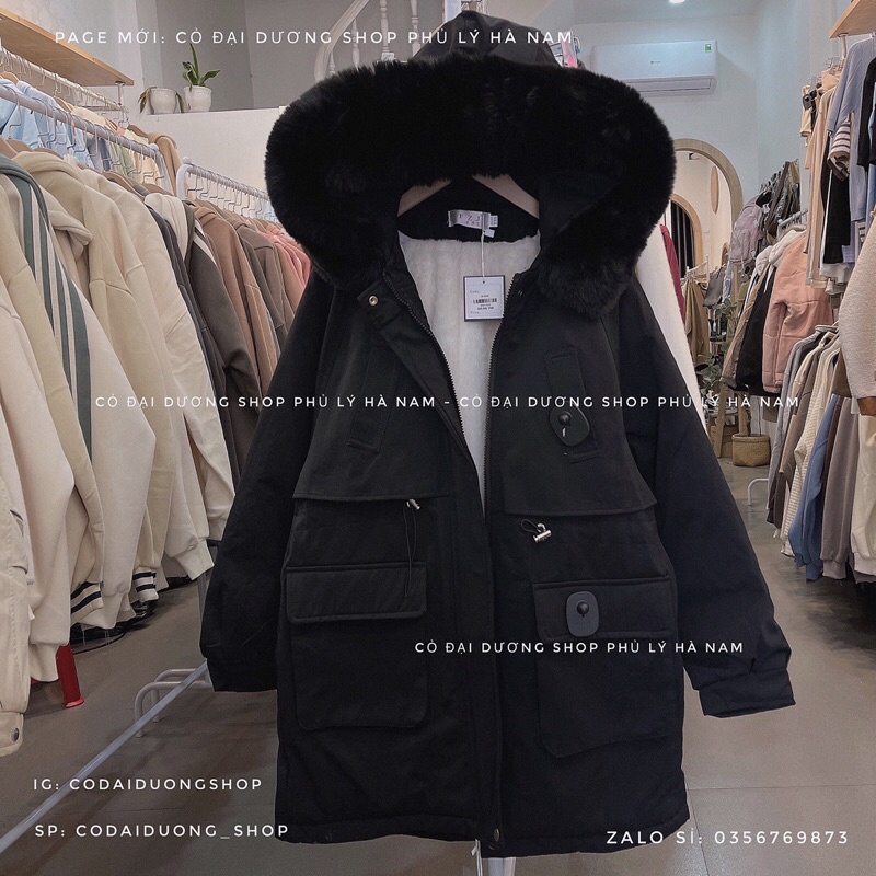 áo khoác kaki lót lông mã 915 | BigBuy360 - bigbuy360.vn
