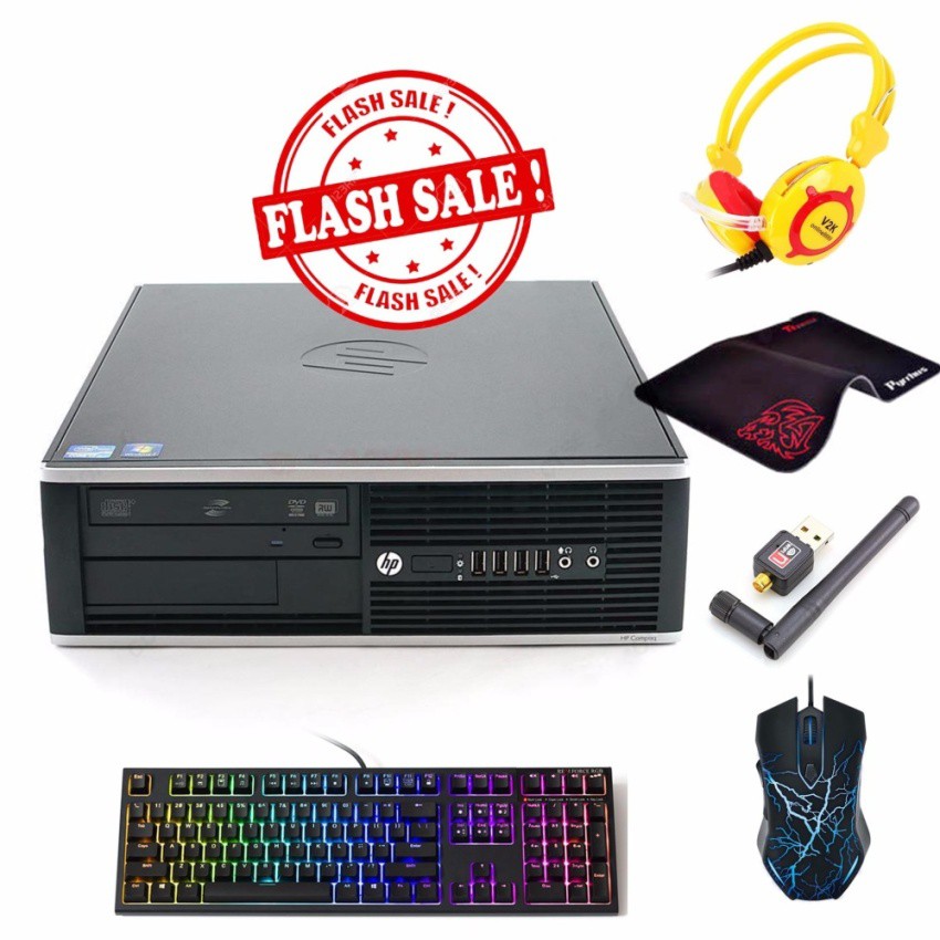 Máy tính Doanh Nghiệp HP 8300 Elite SFF (Core I7 3770, Ram 16GB, SSD 480GB, HDD 4TB) + Quà Tặng - Hàng Nhập Khẩu | BigBuy360 - bigbuy360.vn