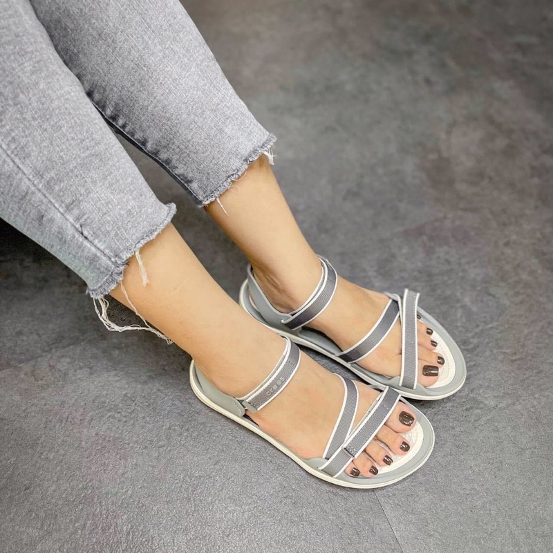 Sandal Cross Nữ Swiftwater Webbing Màu Ghi full box