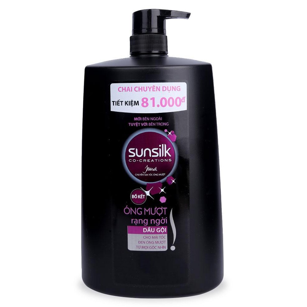 DẦU GỘI SUNSILK ÓNG MƯỢT RẠNG NGỜI 900G-1.4KG