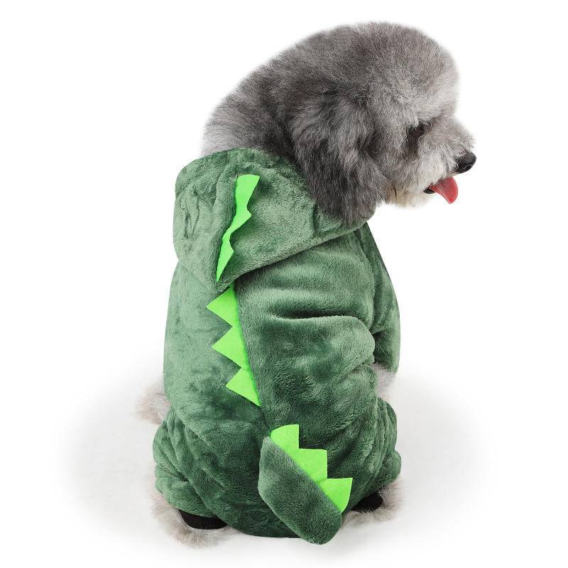 HIPIDOG Áo Hoodie Khủng Long Dễ Thương Cho Thú Cưng Halloween Party Christmas