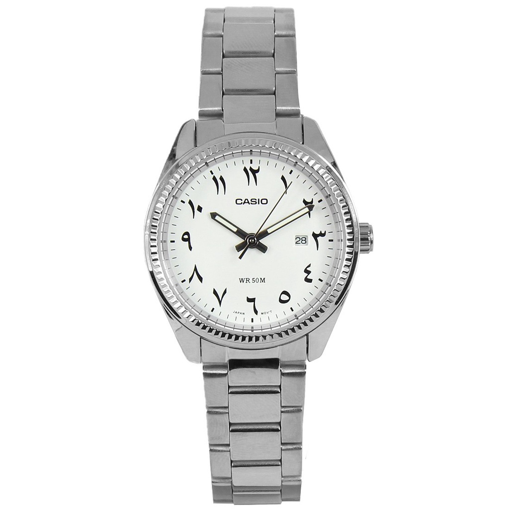 Đồng hồ nữ dây kim loại Casio chính hãng Anh Khuê LTP-1302D-7B3VDF (30mm)