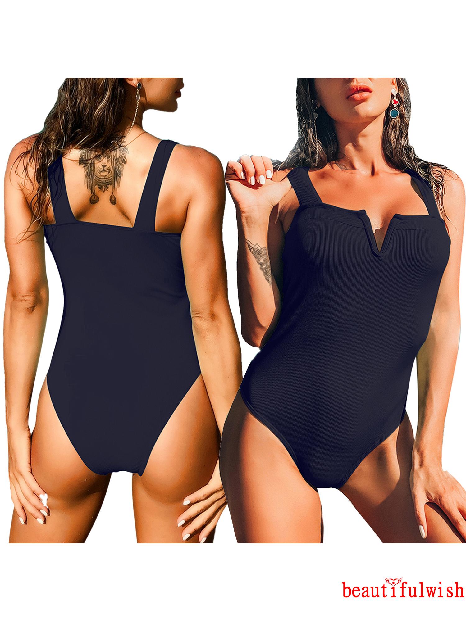 Đồ Bơi Một Mảnh Màu Trơn Gợi Cảm Cho Nữ | BigBuy360 - bigbuy360.vn