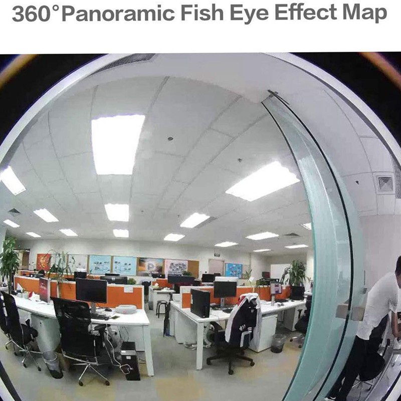 360° 1080P Wireless Panorama Security CCTV Bulb Night Vision Camera