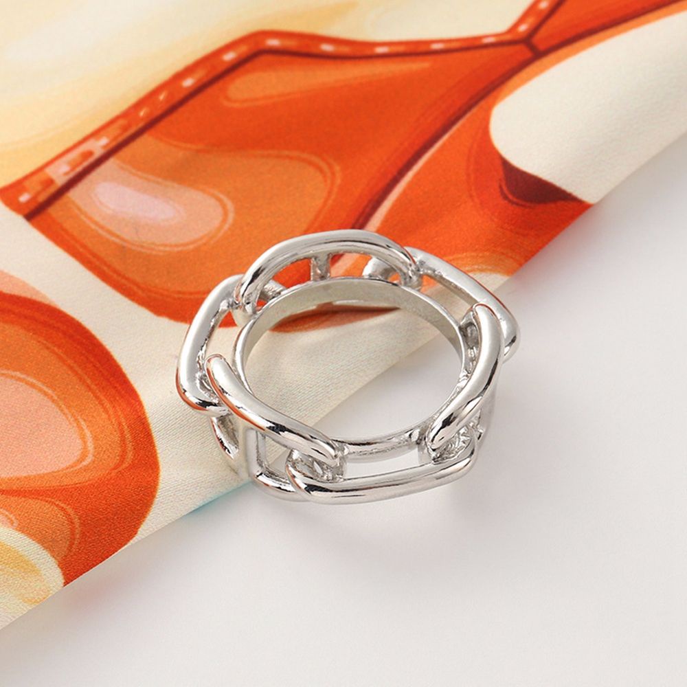 Ghim Cài Khăn Quàng Cổ Bằng Lụa Thiết Kế Độc Đáo Thời Trang Hàn Quốc Cho Nữ