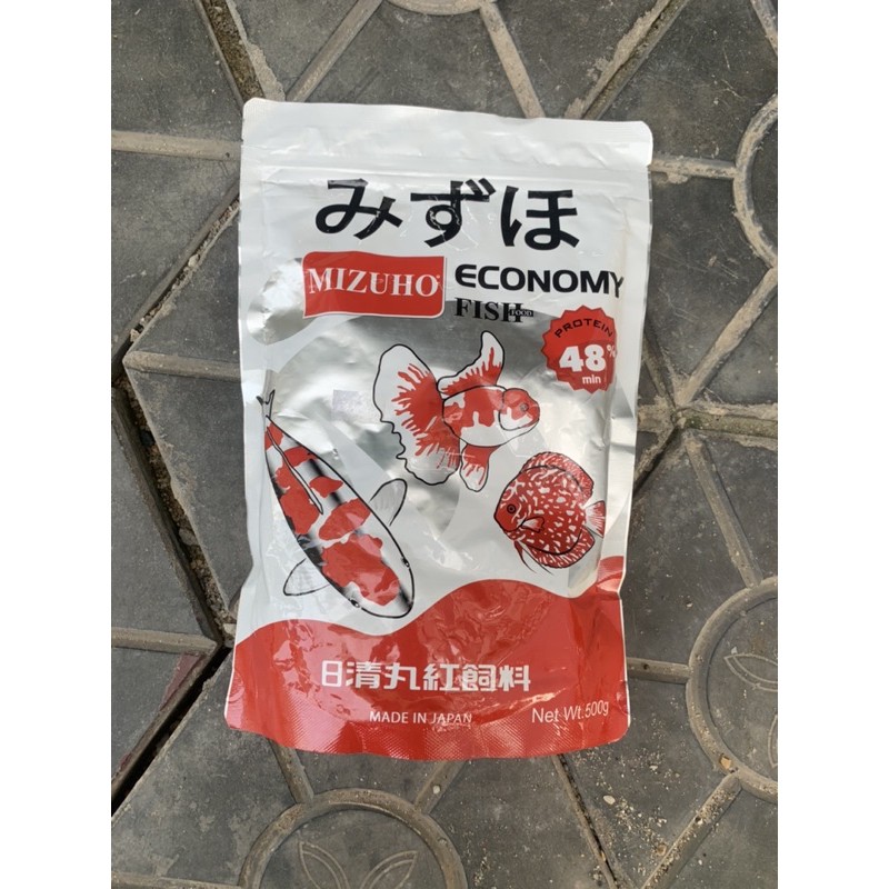 Cám cá vàng, cá Koi MIZUHO 500gram/ Thức ăn tốt nhất cho cá
