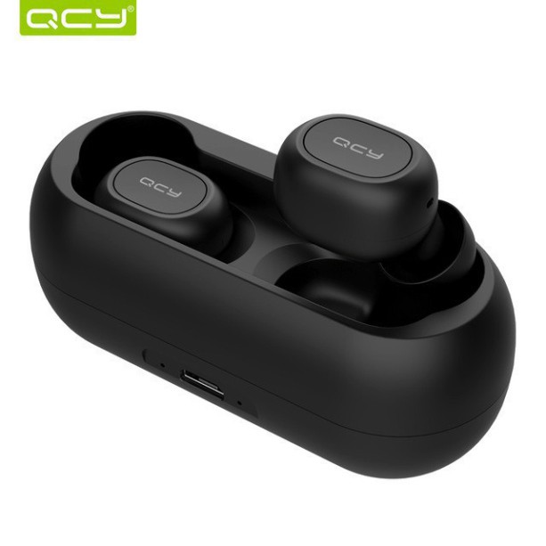 Tai nghe nhét tai không dây QCY T1 - QCY T2C công nghệ Bluetooth 5.0 (có dock tự sạc) <RẺ VÔ ĐỊCH> phukiensasa