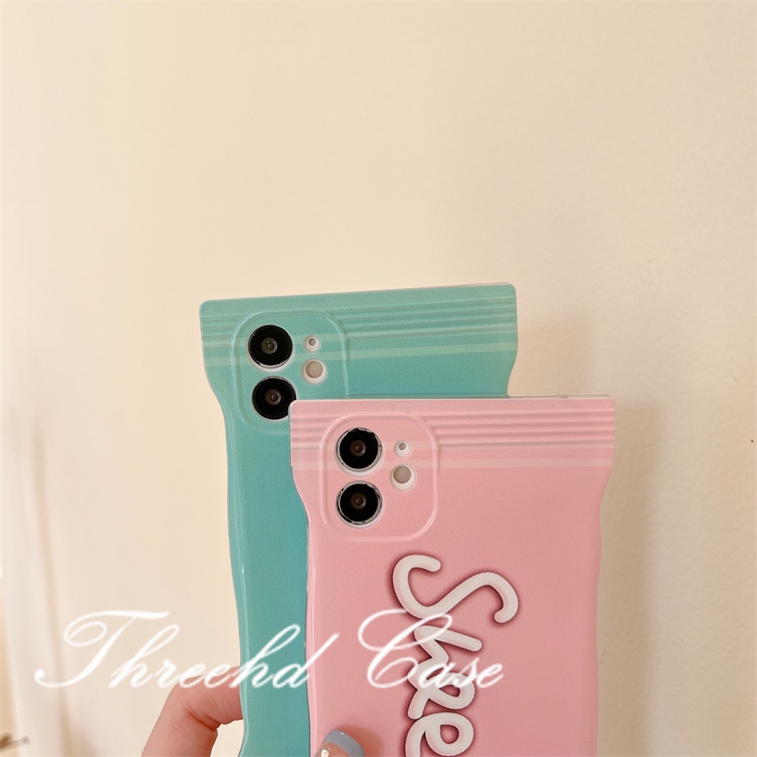 Ốp Điện Thoại TPU Mềm Chống Sốc Màu Kẹo Cho iPhone 14 13 12 11 Pro Max SE2020 X Xr Xs Max 8 7 6 6s Plus