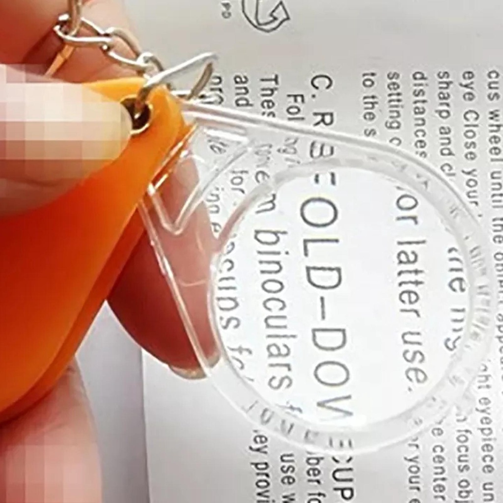 Kính Lúp Bằng Nhựa Acrylic Chống Rơi Gấp Gọn Tiện Dụng Cho Người Lớn Tuổi Z4L6