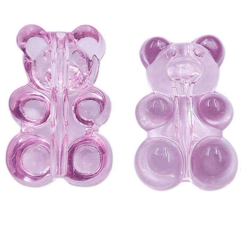 Sét 5/10 gấu có lỗ dùng để xỏ trang trí, vòng tay, vòng cổ