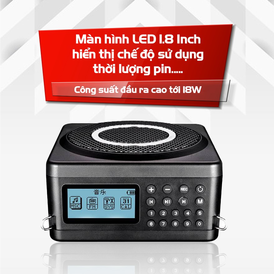 【Chính hãng】Takstar E260W Máy trợ giảng không dây,FM,hướng dẫn viên, Giáo viên, hướng dẫn viên loại nâng cao