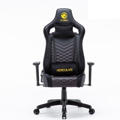 Ghế gaming E-DRA Hercules EGC203 V2 Black - Ghế game tốt - Chất liệu da PU và Foam cao cấp - Bảo