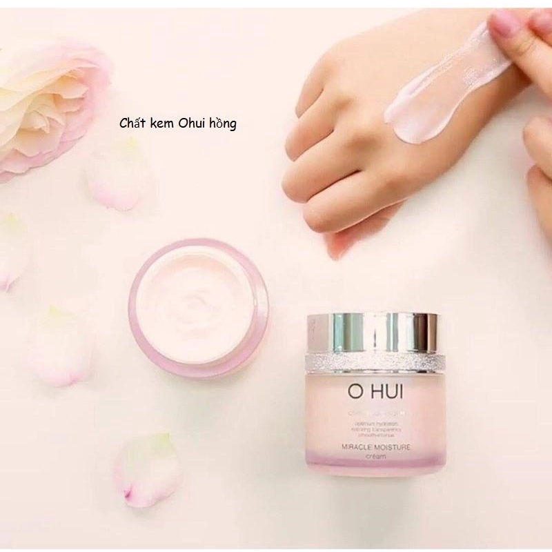 Kem dưỡng ẩm, trắng hồng ohui mini moisture 7ml