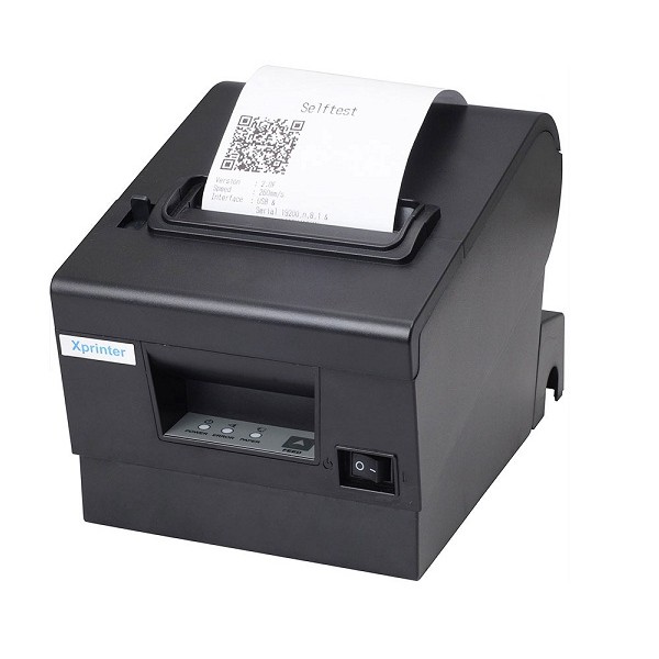 Máy in nhiệt XPrinter Q200 - Máy in hóa đơn, in bill nhiệt K80 mạng LAN Xprinter XP-Q200 - Máy In Hóa Đơn XPrinter Q200