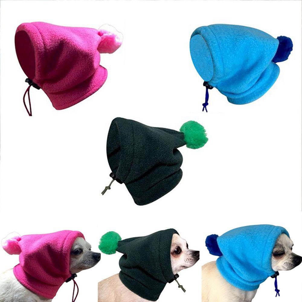 Mũ Len Giữ Ấm Mùa Đông Có Thể Điều Chỉnh Dành Cho Thú Cưng