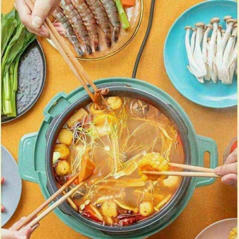Nồi Áp Suất Điện Đa Năng AUX Chính Hãng Nội Địa Trung Dung Tích 4 Lít Hầm Nấu Đa Năng  Bảo Hành 12 Tháng