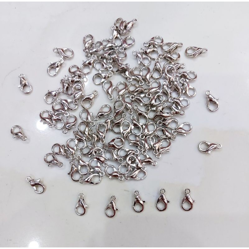 Móc khóa thường 10 cái &10 khoen móc &10 giọt nước gắn vào đất sét toru_slime