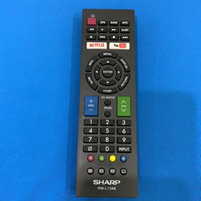 REMOTE ĐIỀU KHIỂN TIVI SHARP LCD LED SMART 1346