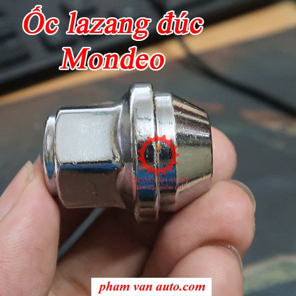 Ốc lazang Ford Mondeo, Ecu bánh xe nguyên khối mạ inox Mondeo hàng cao cấp Phạm Văn auto giá tốt nhất