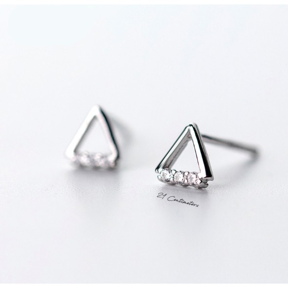 Bông tai bạc Tiệm bạc 21 Centimeters Triangle