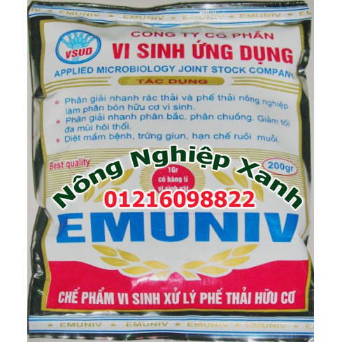 Chế phẩm sinh học Emuniv